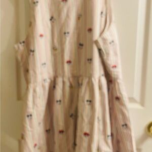 Striped Multicolor Sleeveless Dress